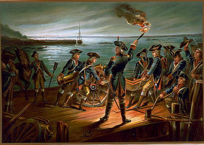 US Army Artillery Retreat from Long Island